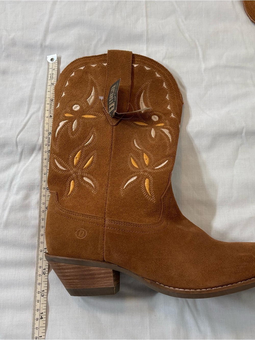 Women’s 10 dingo Brown Suede Western Boots - Picture 7 of 7